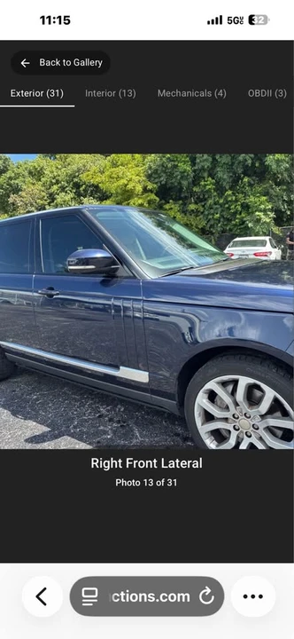 2015 Land Rover Range Rover L405 - Image 8 of 17