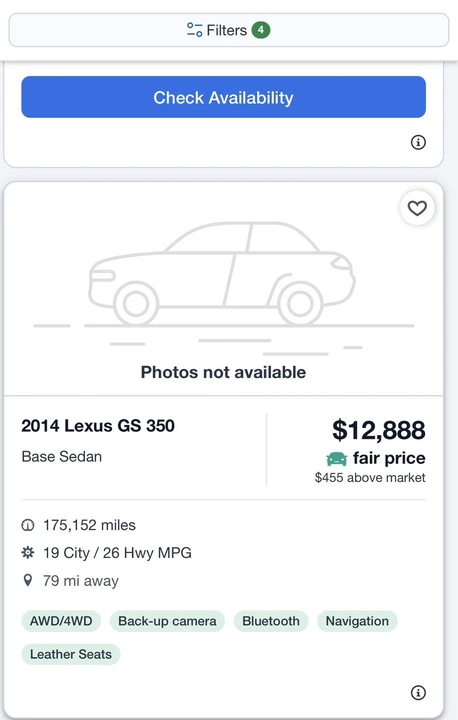 2015 Lexus GS 4th Gen - Image 18 of 19