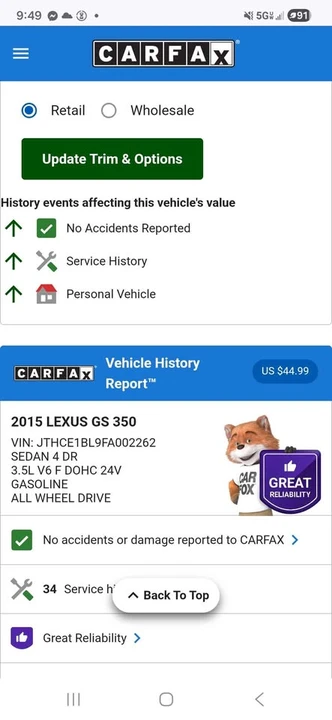 2015 Lexus GS 4th Gen - Image 14 of 14