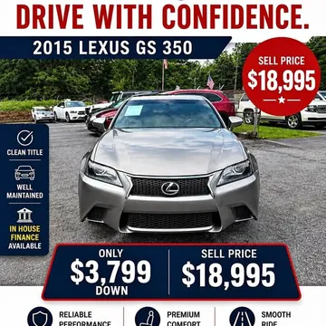 2015 Lexus GS 350 Sedan 4D