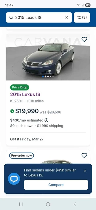 2015 Lexus IS 3rd Gen - Image 10 of 10