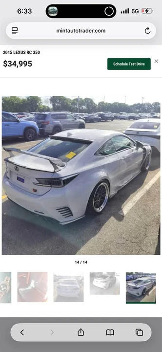 2015 Lexus RC - Image 6 of 7