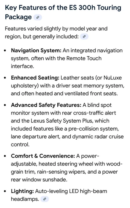 2015 Lexus ES 6th Gen - Image 20 of 20
