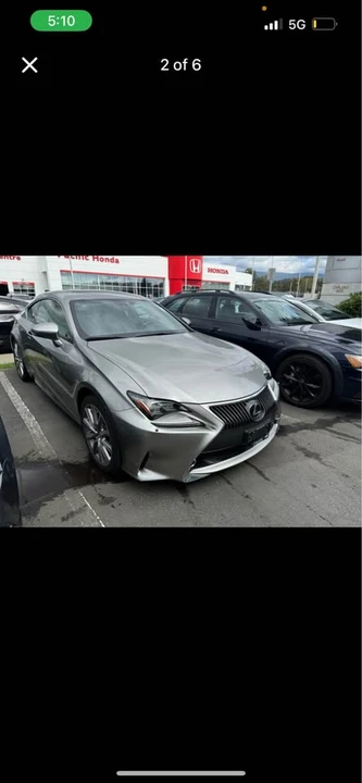 2015 Lexus RC - Image 8 of 17
