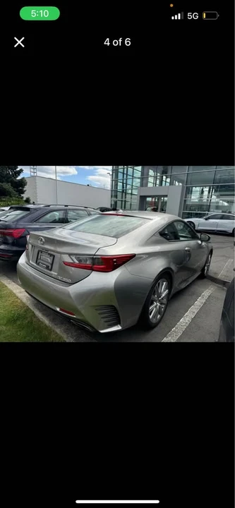 2015 Lexus RC - Image 10 of 17