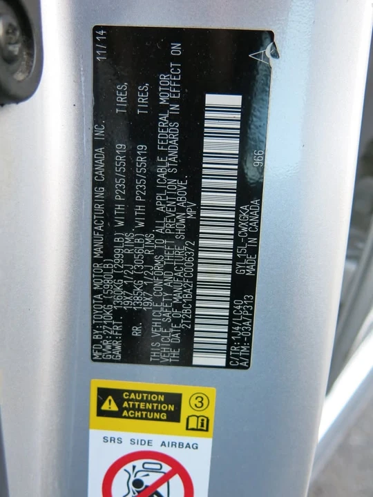 2015 Lexus RX 3rd Gen - Image 10 of 10