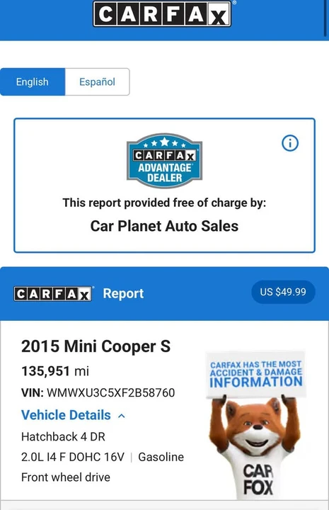 2015 Mini Mini 3rd Gen - Image 11 of 12