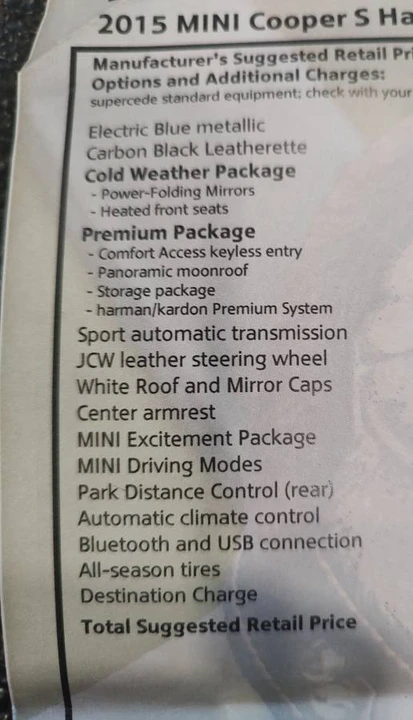 2015 Mini Mini 3rd Gen - Image 15 of 15