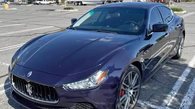 2015 Maserati Ghibli S Q4 Sedan 4D
