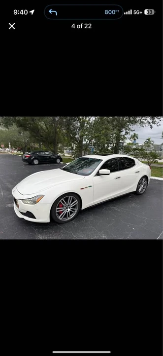 2015 Maserati Ghibli 3rd Gen - Image 2 of 10