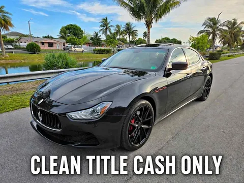 2015 Maserati Ghibli Sedan 4D