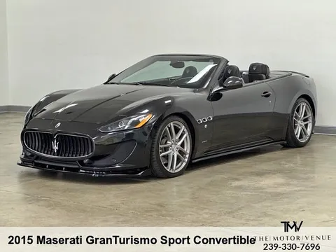 2015 Maserati GranTurismo Sport Convertible
