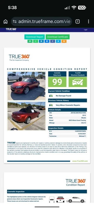 2015 Mazda NC MX-5 Miata - Image 11 of 11