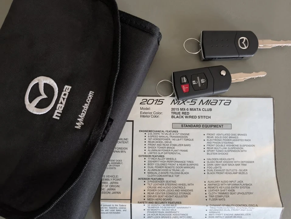 2015 Mazda NC MX-5 Miata - Image 14 of 14