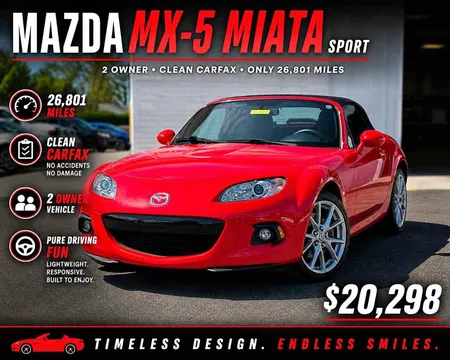 2015 Mazda MX-5 Miata Sport