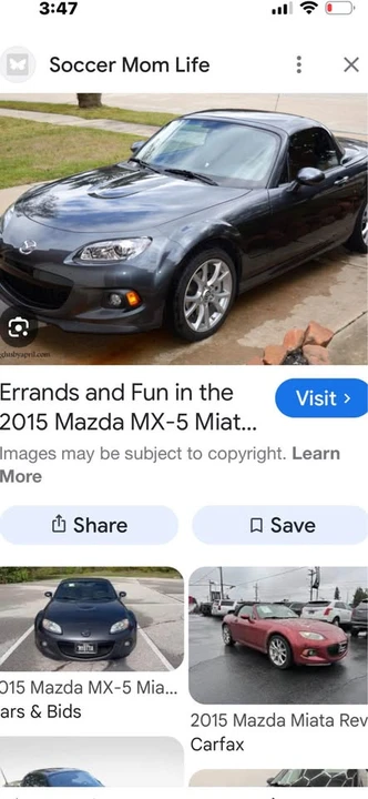 2015 Mazda NC MX-5 Miata - Image 2 of 3
