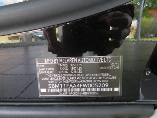 2015 McLaren 650S Spider - Image 7 of 11