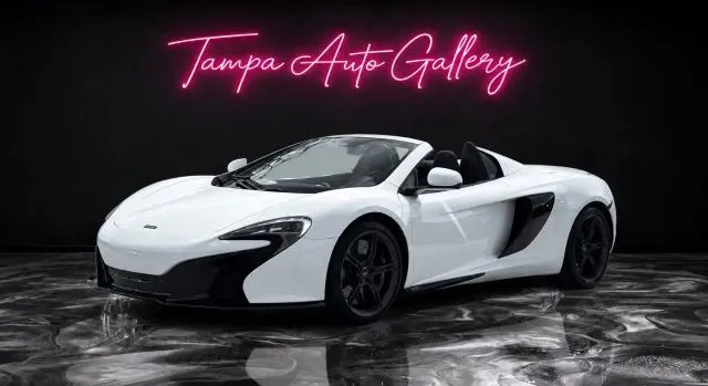 2015 McLaren 650S Spider Convertible 2D listing