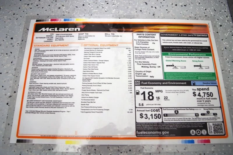 McLaren 650S Spider - Image 16 of 17