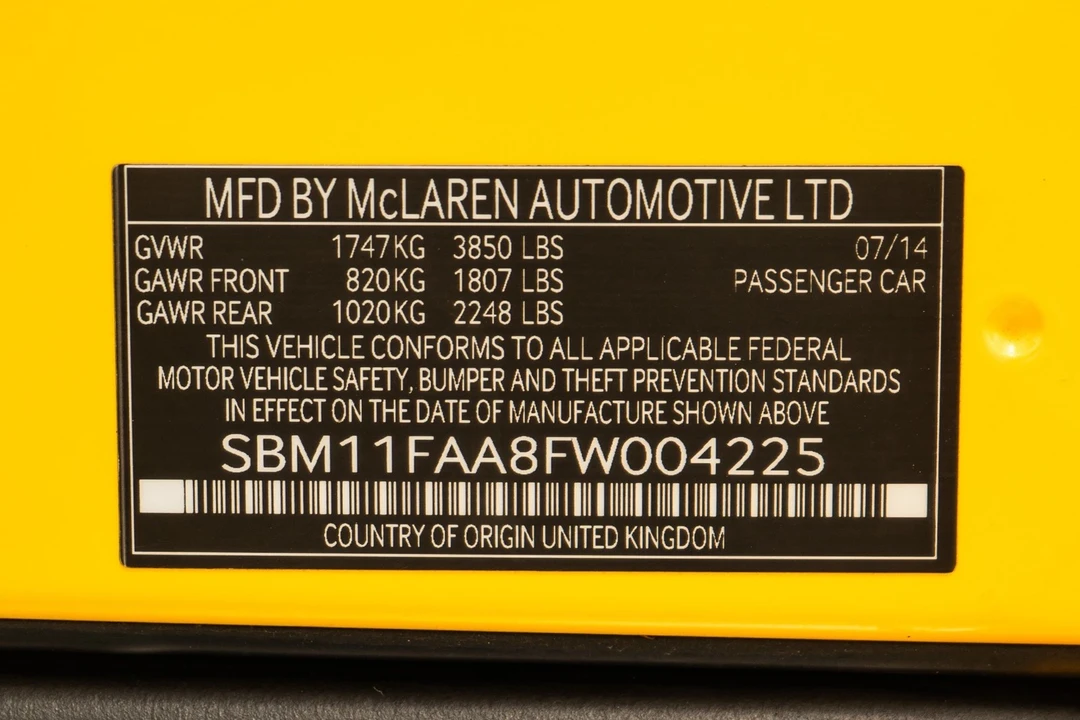 2015 McLaren 650S Spider - Image 20 of 21