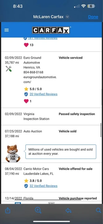 2015 McLaren 650S Spider - Image 13 of 19
