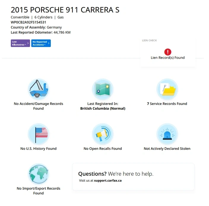 2015 Porsche 991 Carrera 4 - Image 14 of 14