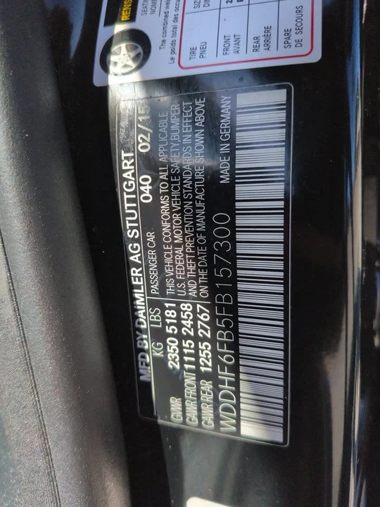 2015 Mercedes-Benz W212 E-Class - Image 20 of 20