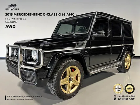 2015 Mercedes-Benz G-Class 63 AMG
