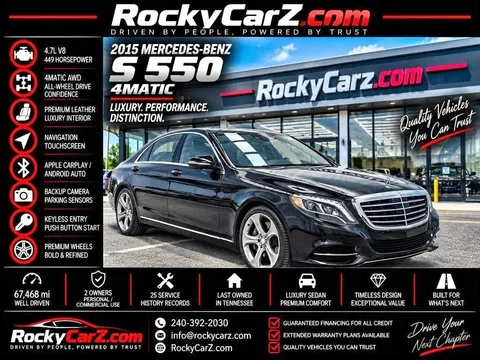 2015 Mercedes-Benz S-Class S 550 4MATIC Sedan 4D
