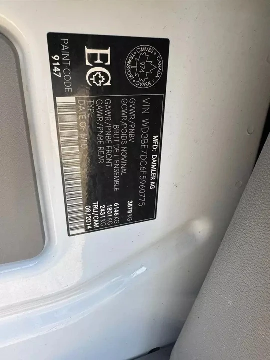 2015 Mercedes-Benz NCV3 Sprinter - Image 15 of 16