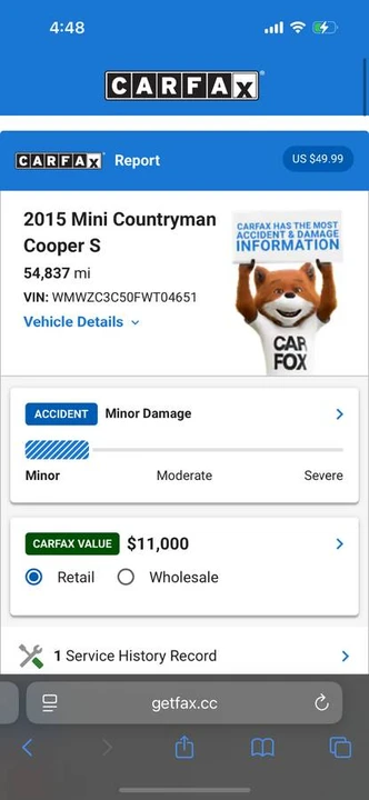 2015 Mini Countryman 1st Gen - Image 18 of 18