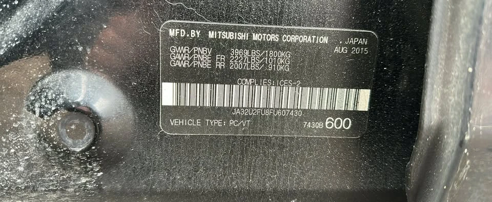 2015 Mitsubishi Lancer 9th Gen - Image 20 of 20