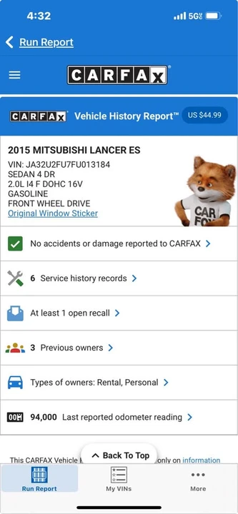 2015 Mitsubishi Lancer 10th Gen - Image 16 of 16