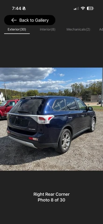 2015 Mitsubishi Outlander - Image 4 of 6