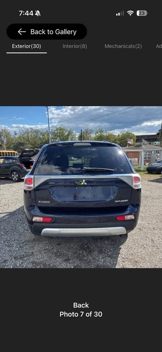 2015 Mitsubishi Outlander - Image 3 of 6