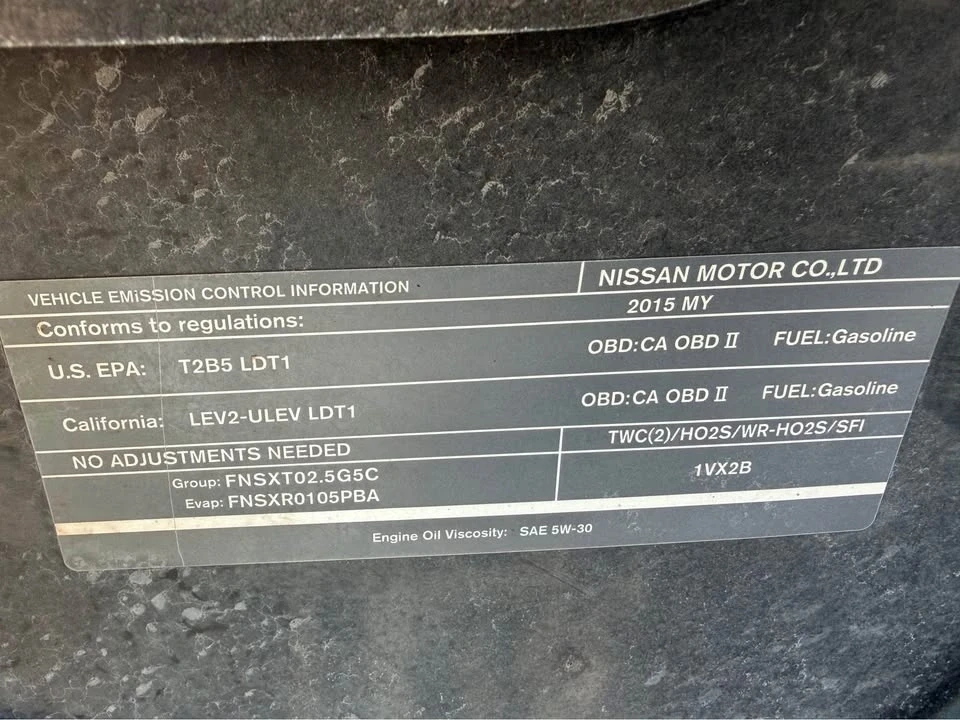 2015 Nissan Rogue - Image 2 of 5