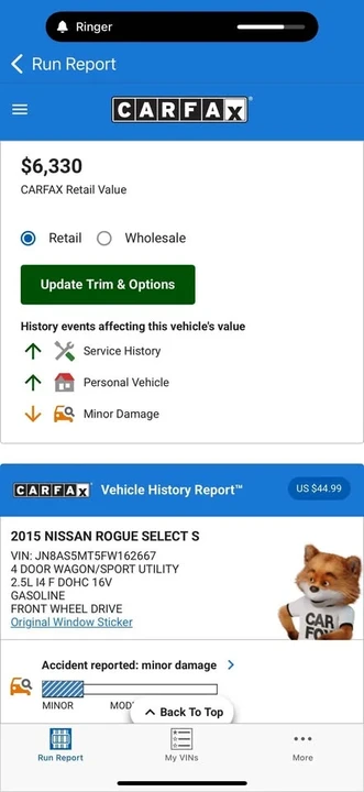 2015 Nissan Rogue - Image 9 of 14