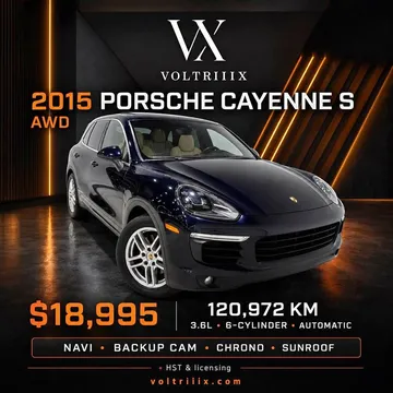 2015 Porsche Cayenne S AWD