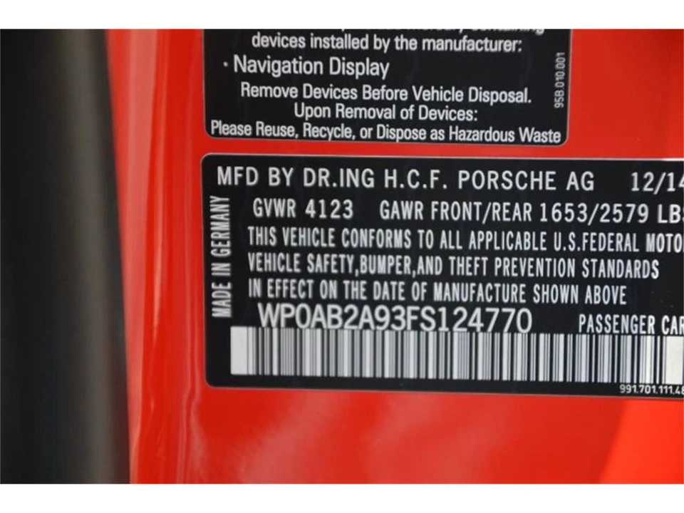 2015 Porsche 991 Carrera GTS - Image 7 of 25
