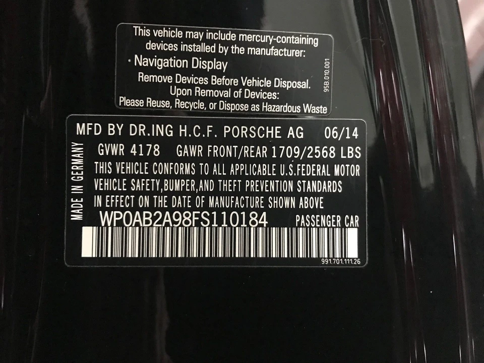 2015 Porsche 991 Carrera 4S - Image 9 of 12