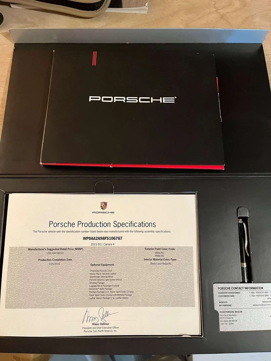 2015 Porsche 991 Carrera 4 - Image 15 of 18
