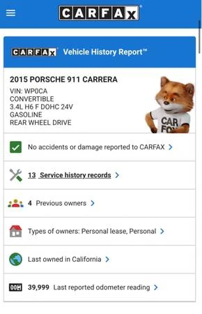 2015 Porsche 991 Carrera - Image 8 of 8