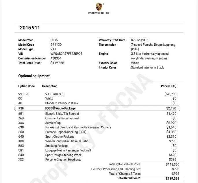 2015 Porsche 991 Carrera S - Image 2 of 24