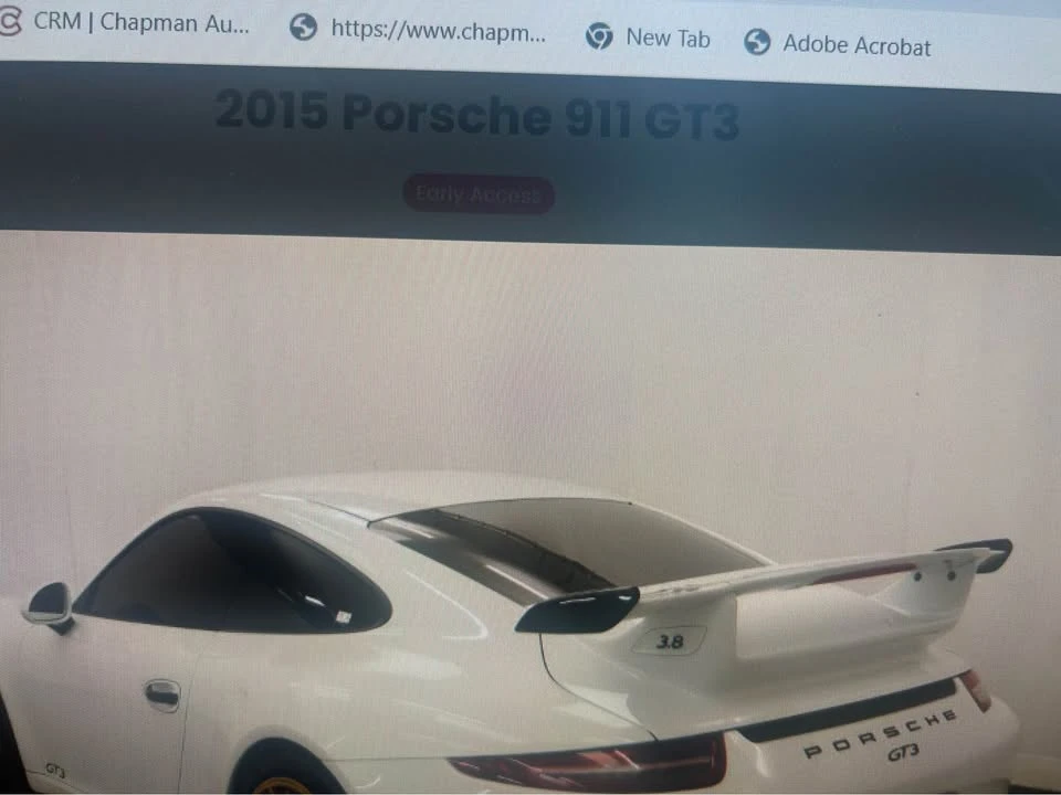 2015 Porsche 991 GT3 - Image 3 of 5