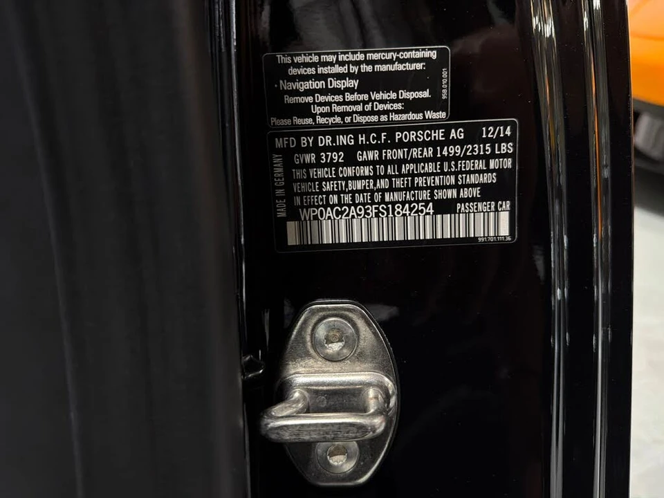 2015 Porsche 991 GT3 - Image 19 of 19