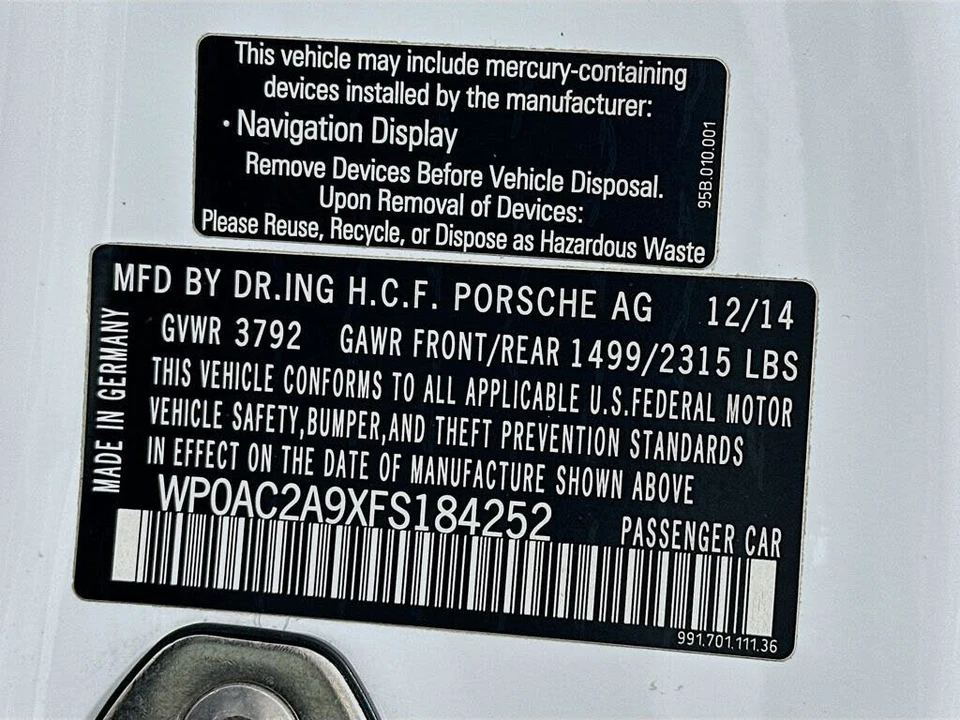 2015 Porsche 991 GT3 - Image 17 of 17