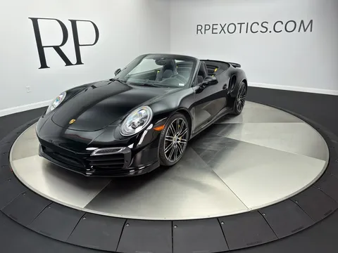 2015 Porsche 911 Turbo S Cabriolet 2D