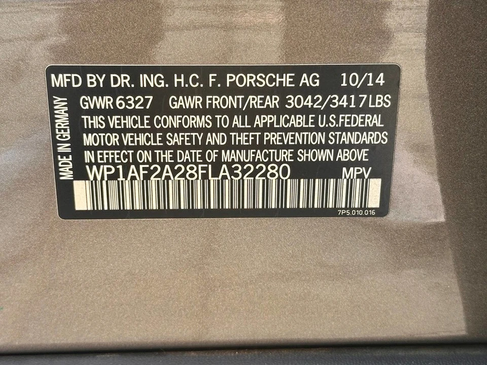 2015 Porsche 958 Cayenne Diesel - Image 10 of 24
