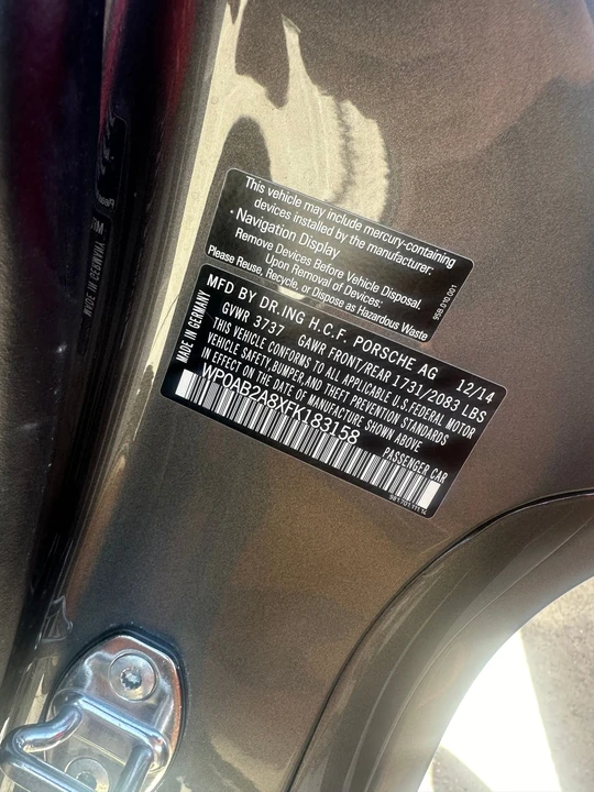 2015 Porsche 981 Cayman GTS - Image 12 of 24