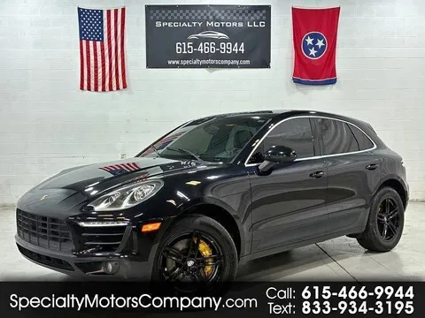 2015 Porsche Macan S Sport Utility 4D